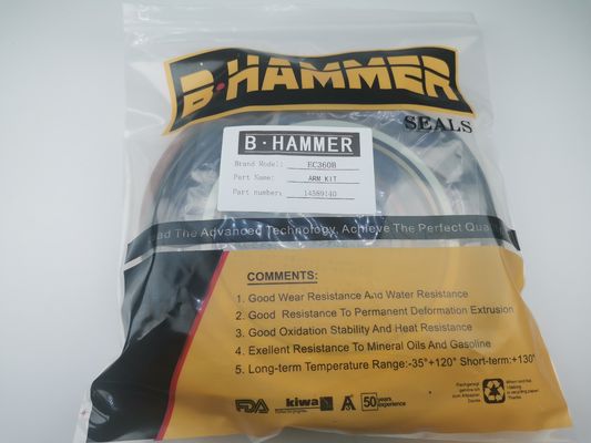 سعر جيد EC360B  Excavator Cylinder Seal Kits VOE 14589140 الانترنت